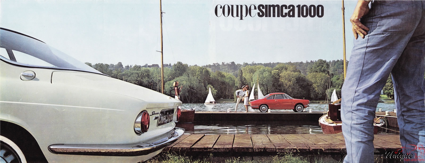 1964 Simca 1000 Coupe (Netherlands) Brochure Page 3